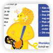 Instruction cards for picture book ‘Op reis met Flo’