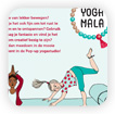 Flyer en logo Yoga Mala
